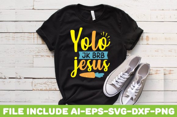 Yolo Jk Brb Jesus Font